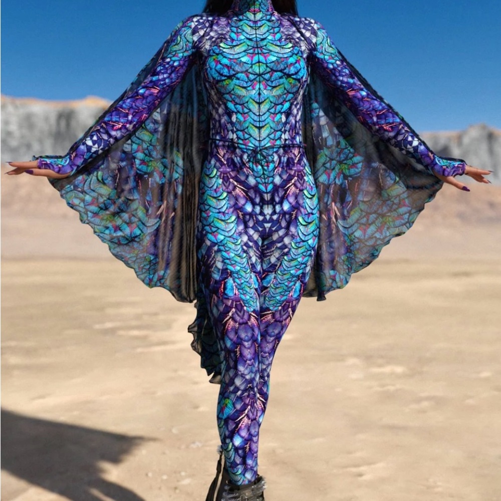 Candy Catz Peekok Bodysuit & Wings